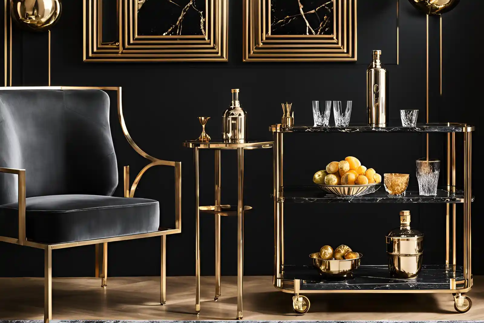 12 Stylish Living Room Bar Cart Ideas