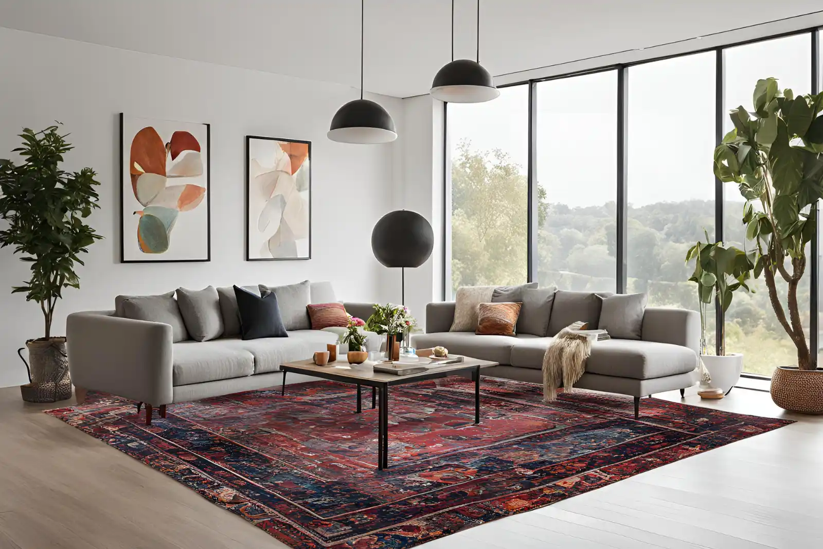 Right Rug Size For Living Room