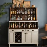 Vintage-Inspired Bar Cabinet