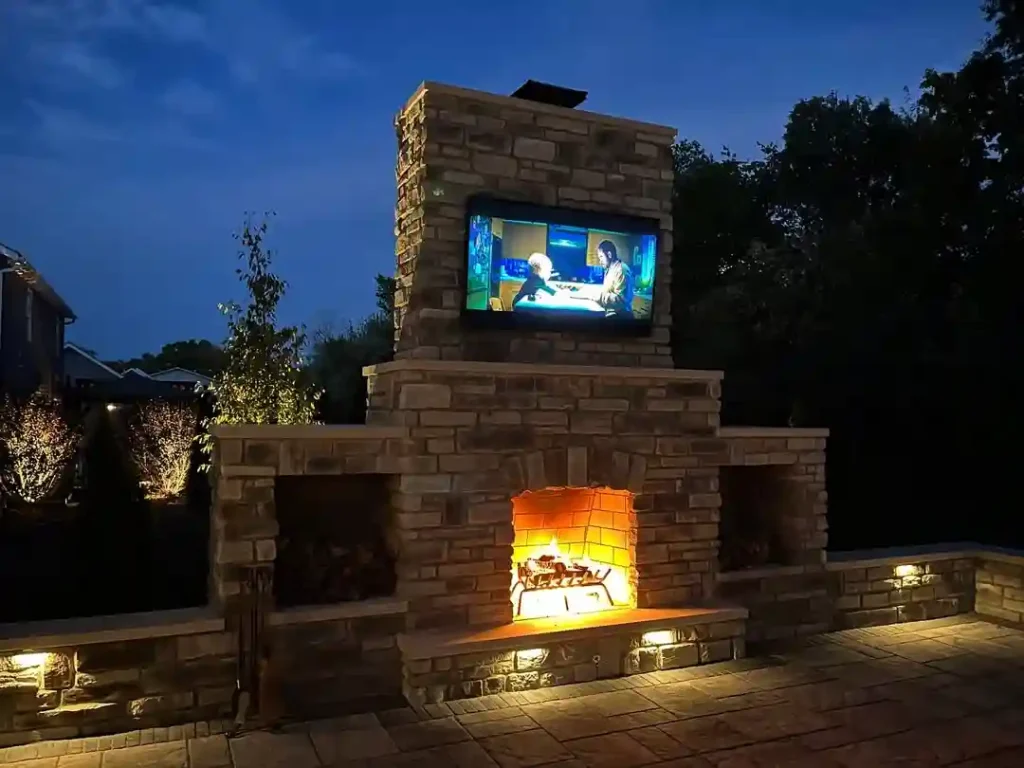 Lakeside Fire Pit Retreat