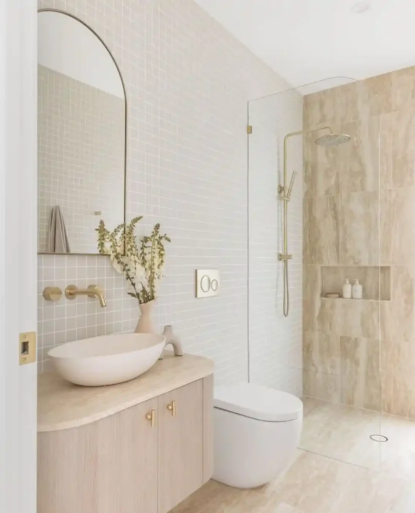 Light Wood and Creamy Stone Combo