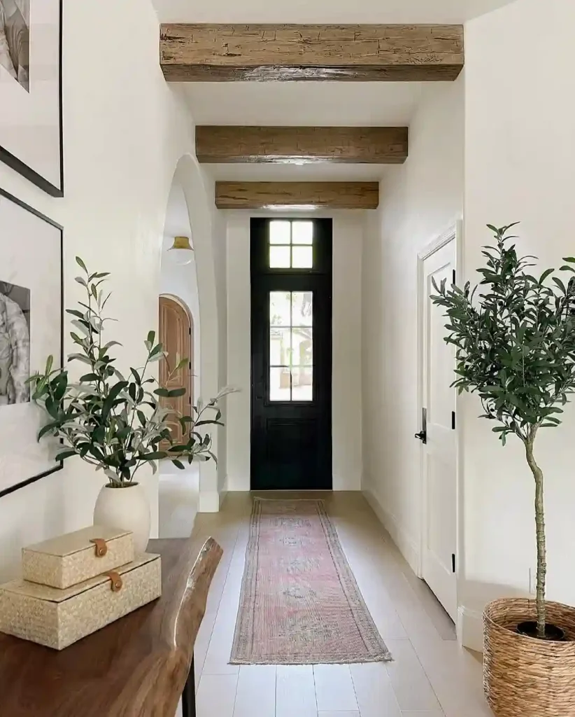 Simple Hallway Farmhouse Charm