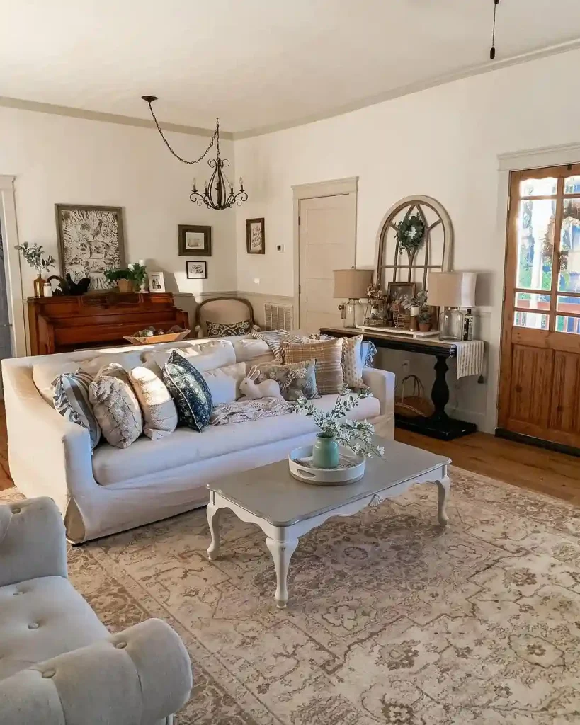 Soft Neutrals with Vintage Touches