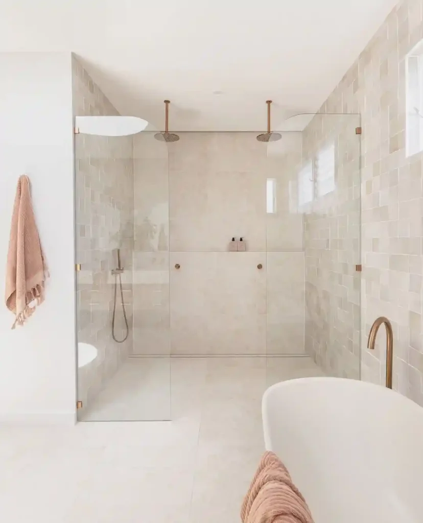 Warm Neutrals and Twin Rain Showers