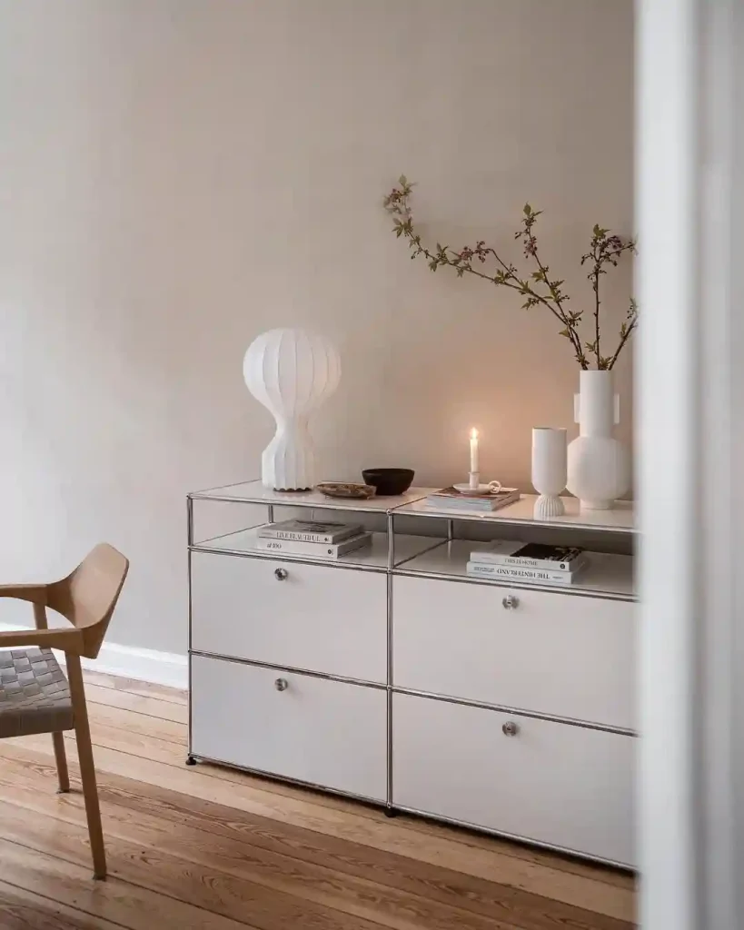 Minimalist Scandinavian Console Styling