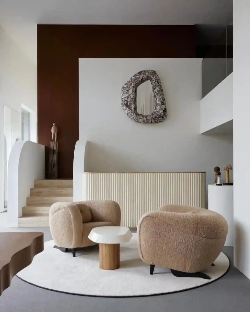 Minimalist Sectional Living Room with Soft Natural Light