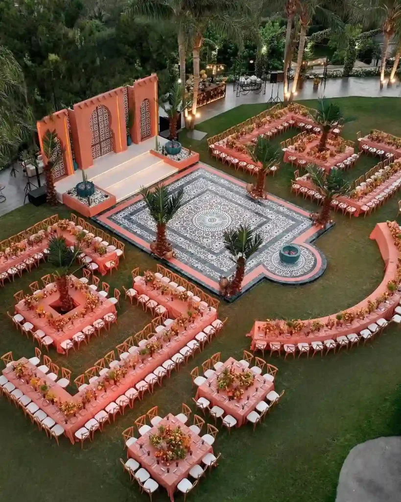 Moroccan-Inspired Garden Setup