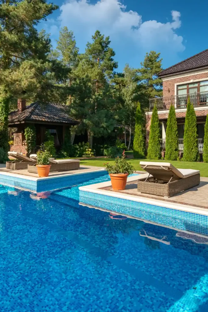 Raised Deck Pool with Resort Vibes