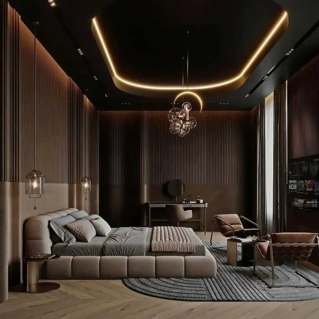 Warm Browns and Black in Lux Harmony