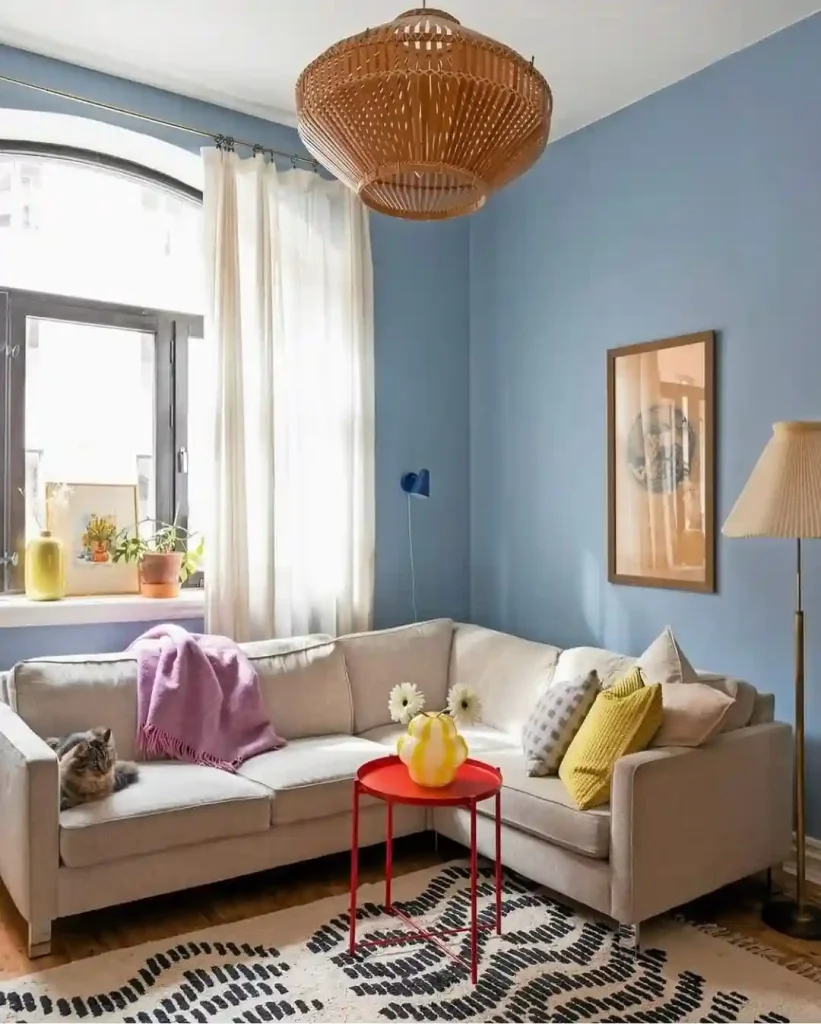 Bold Monochrome Patterned Rug