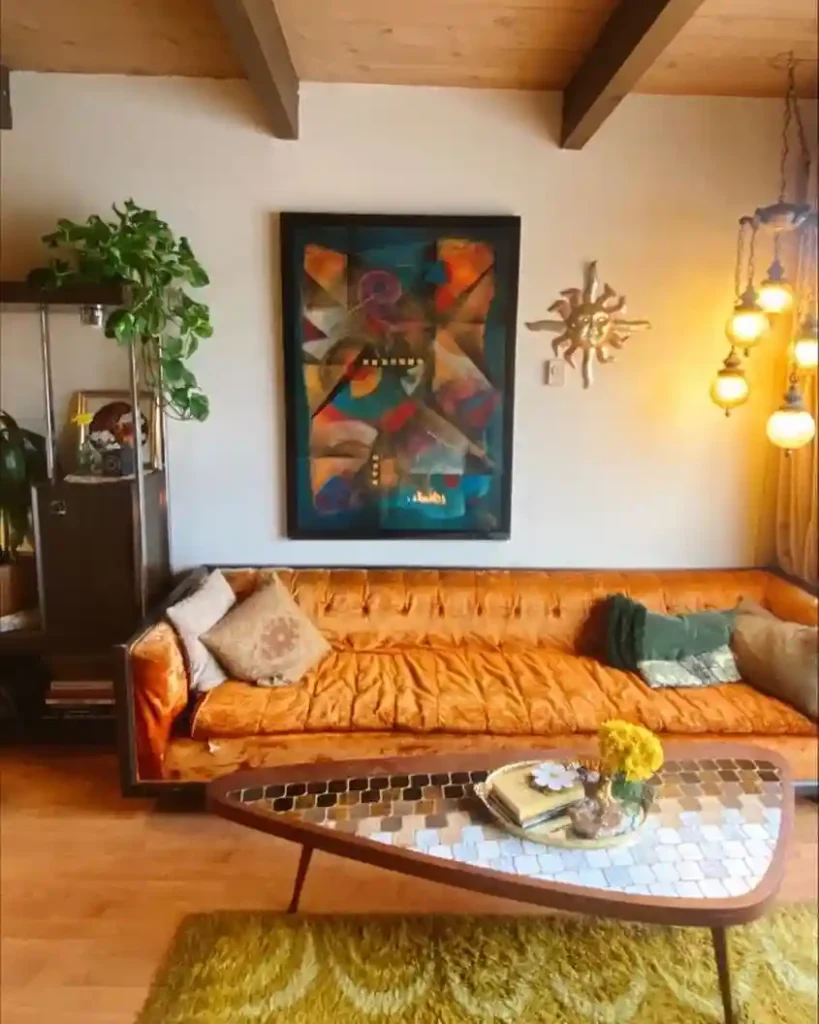 Maximalist Jungle with Moody Lighting