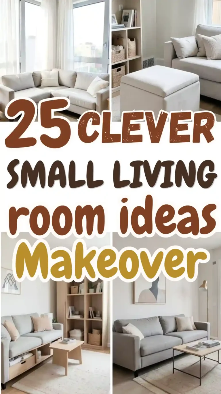 25 Small Living Room Ideas