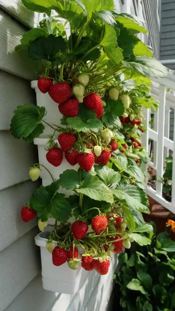 Balcony Hanging Strawberry Garden
