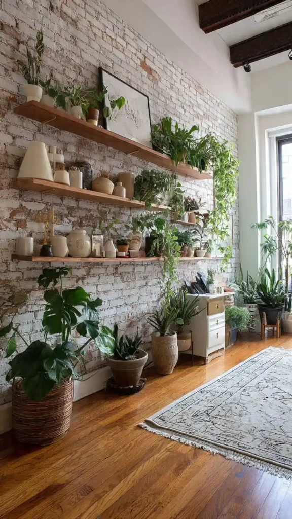 Balcony Plant Shelf Wall