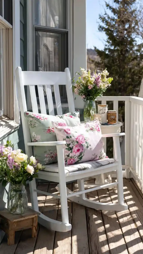 Cozy Rocking Chair Setup