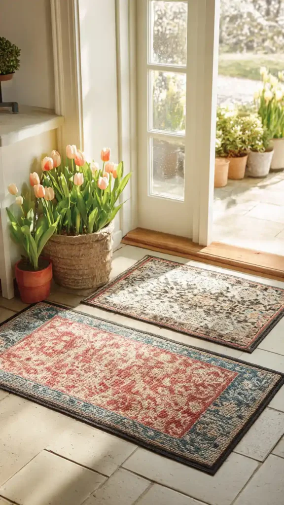 Layered Outdoor Rugs