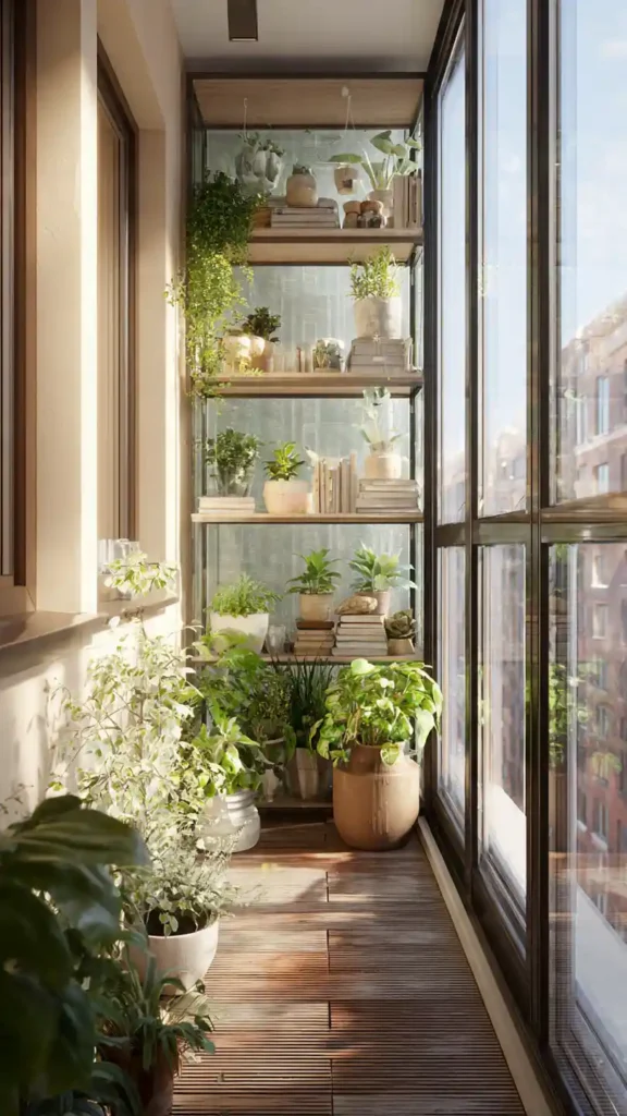 Mini Greenhouse Balcony Garden