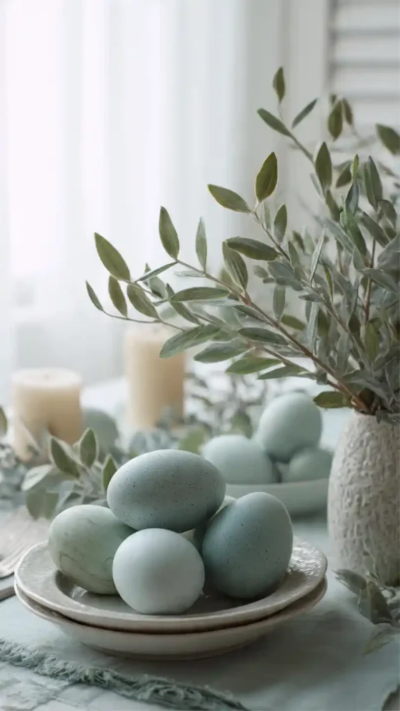Monochrome Easter Decor Theme