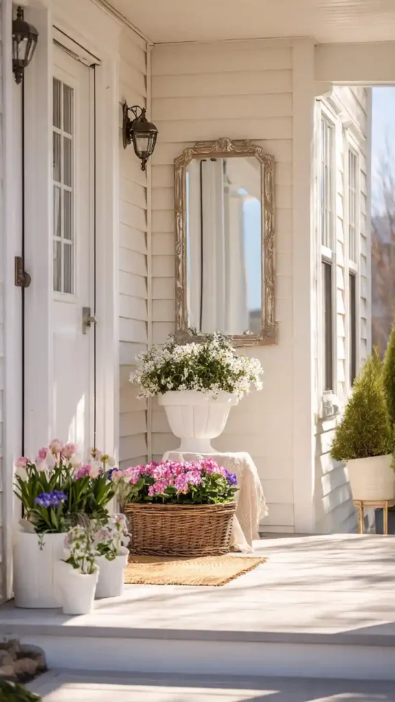 Statement Spring Porch Mirror Accent