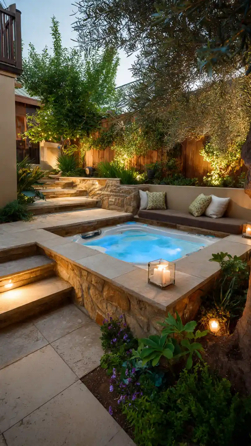 25 Jacuzzi Outdoor Ideas