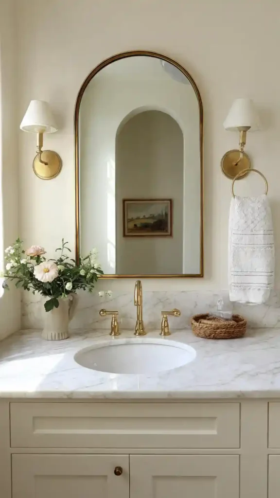 Arched Bathroom Mirror