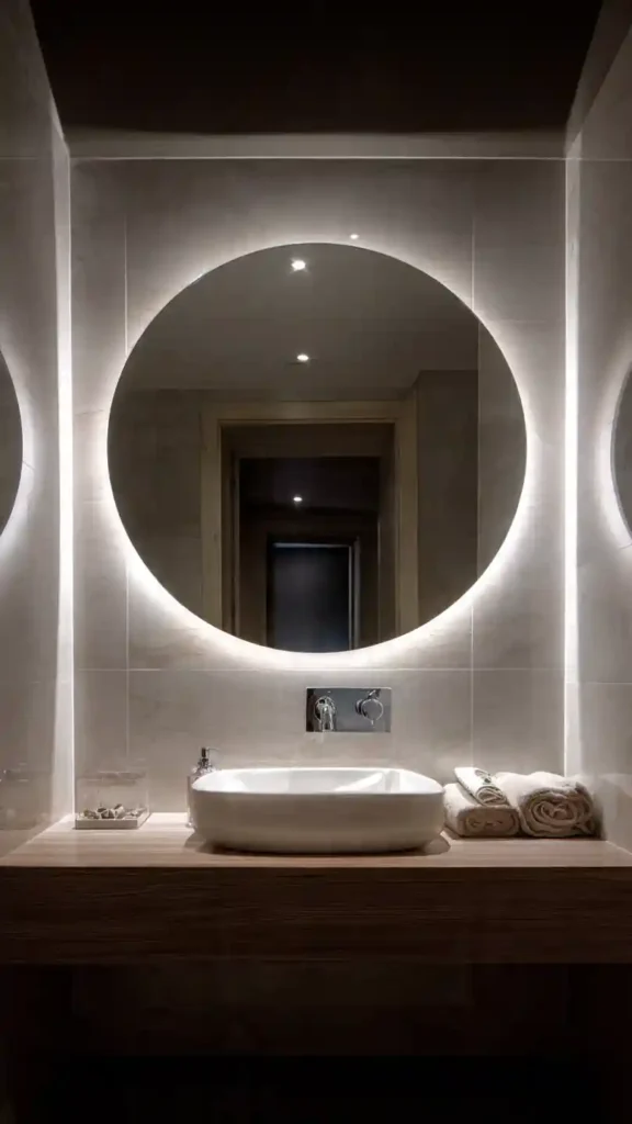Backlit LED Bathroom Mirror