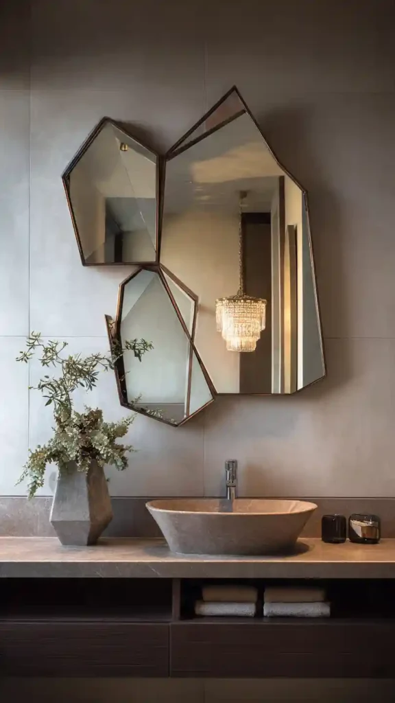 Decorative Geometric Mirror