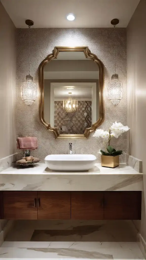 Statement Mirror Wall