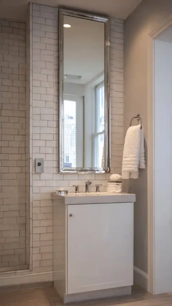 Tall Vertical Bathroom Mirror