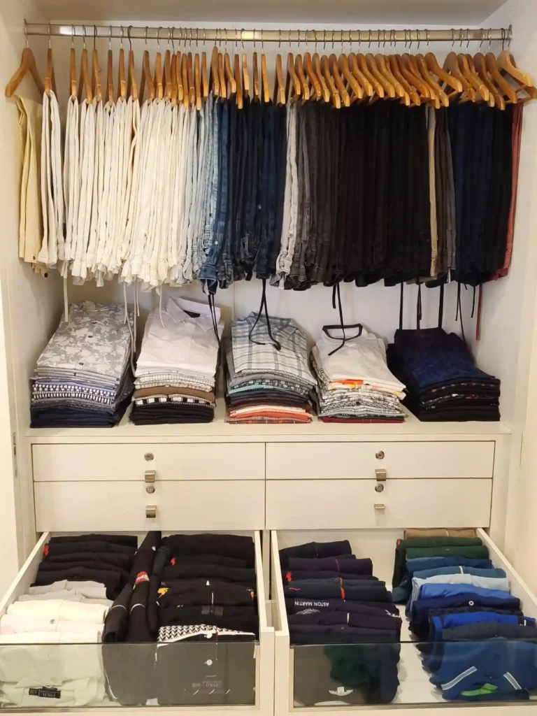 Color-Coded Closet