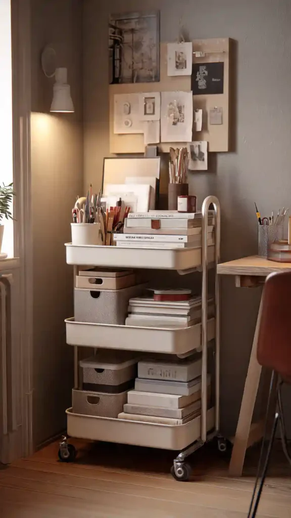 Rolling Cart Storage