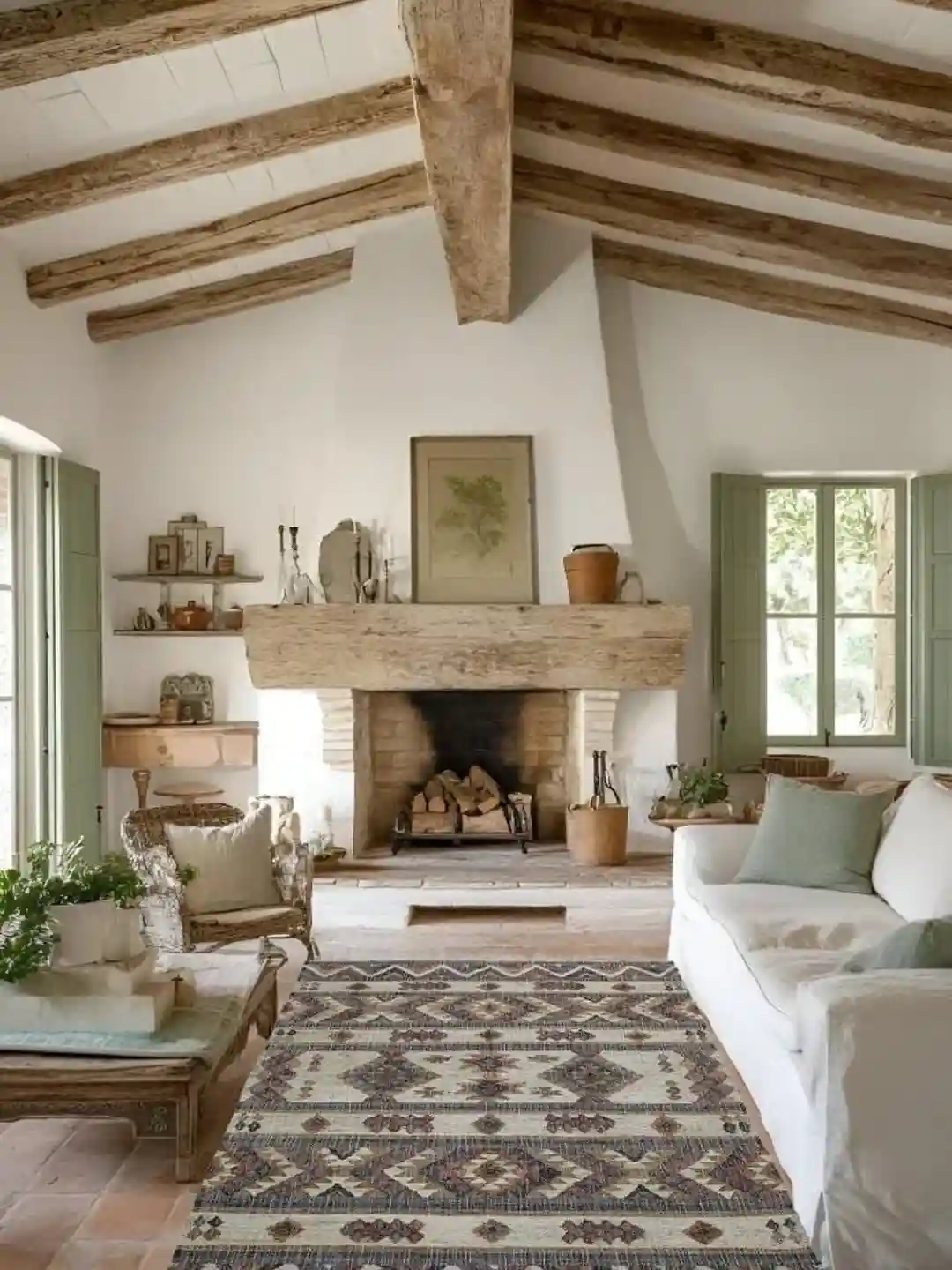 40 Rustic Living Room Ideas