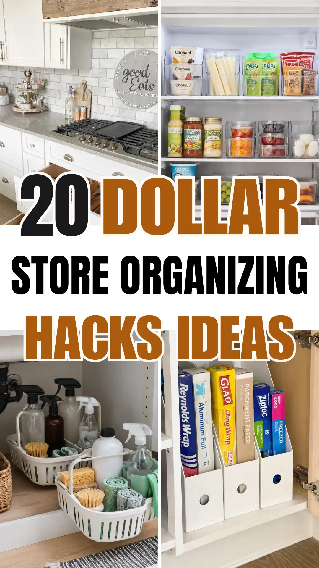 Dollar Store Organizing Ideas