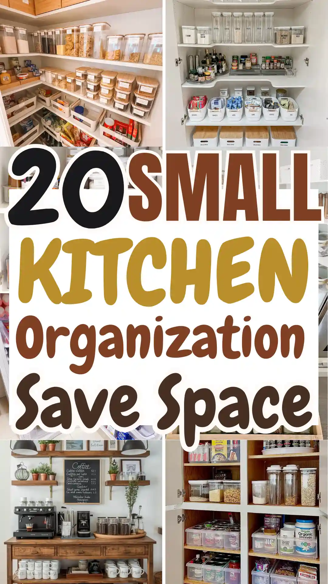 20 Small Kitchen Organization Ideas That Save Space