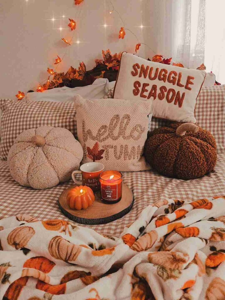20 Fall Bedroom Decor Ideas 