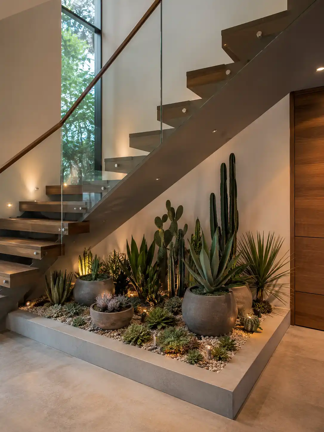 17 Under Stairs Garden Ideas