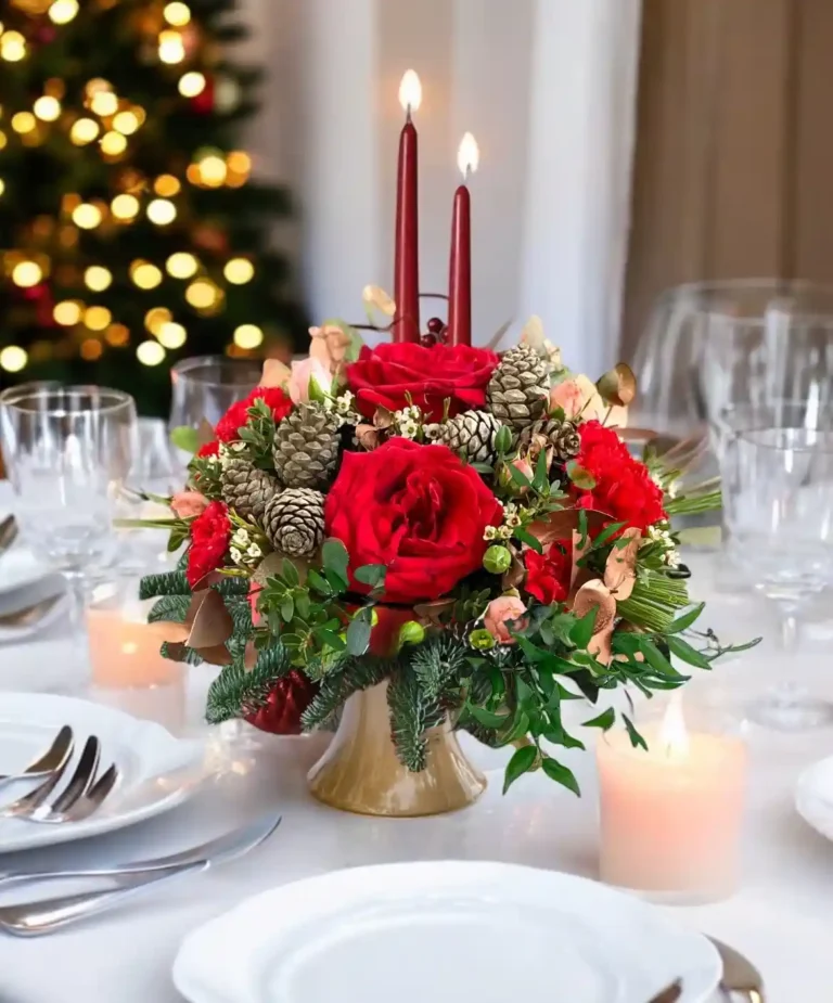 34 Christmas Table Decor Ideas