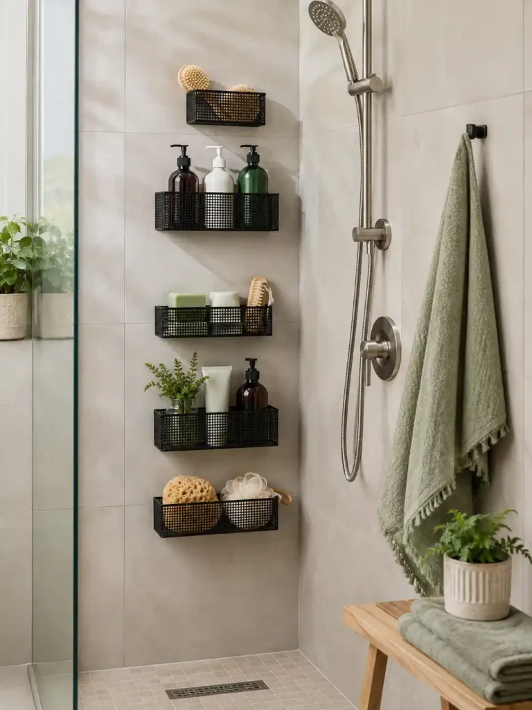 16 Shower Organization Ideas for a Neater Bathroom